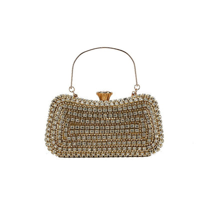 Crystal clutch bag | Evening clutch bag-Elly Rose