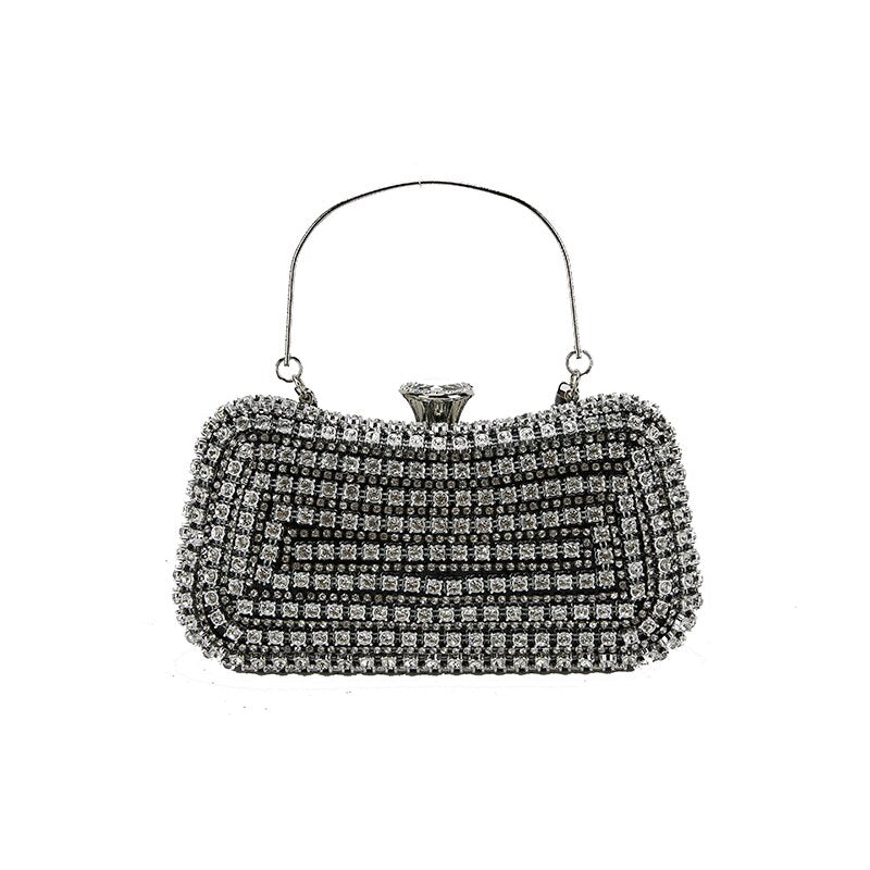 Crystal clutch bag | Evening clutch bag-Elly Rose