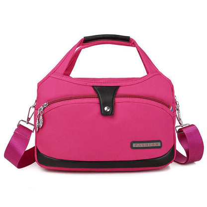 Lesley bag | Oxford shoulder bag-Elly Rose