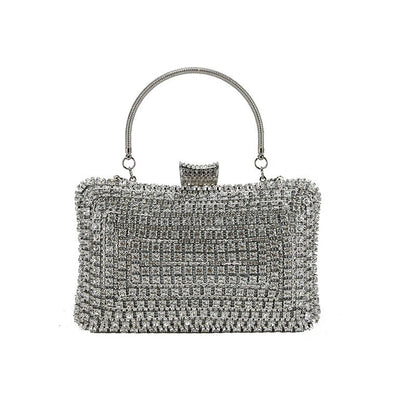 Crystal clutch bag | Evening clutch bag-Elly Rose