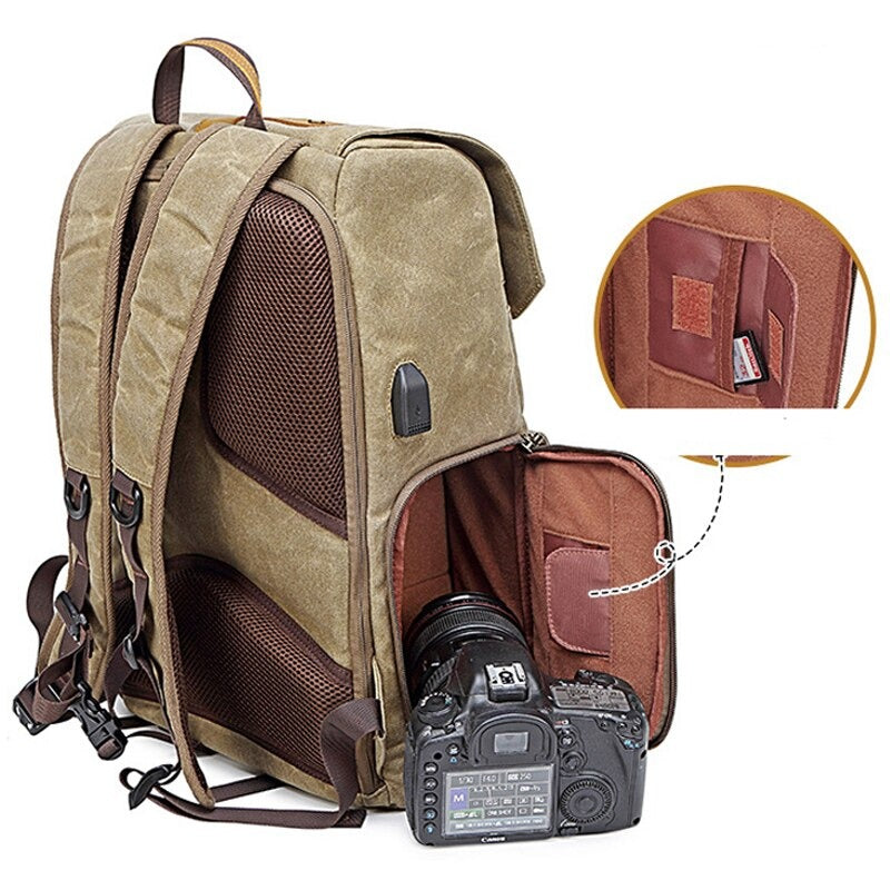 Young Bag | Canvas Backpack-Elly Rose