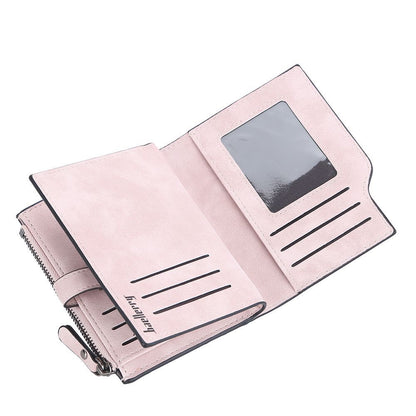 Compact wallet with magnetic loop | Practical and trendy-Elly Rose