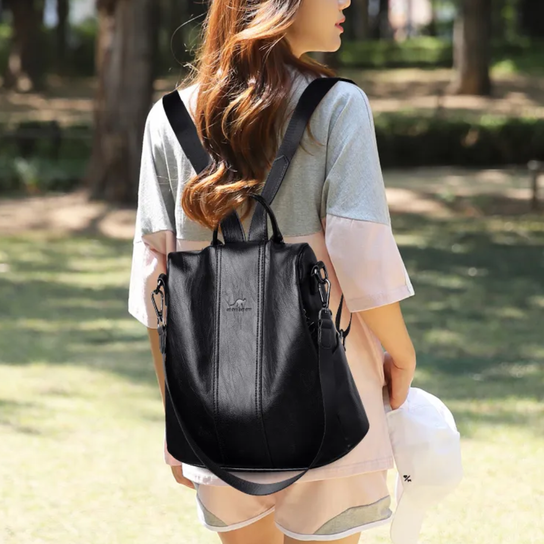Jessie anti-theft backpack - Spacious and elegant-Elly Rose