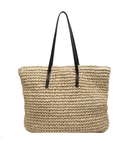 Elegant woven tote bag - Laura-Elly Rose