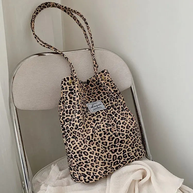 Casual leopard tote - Fresh Fashion-Elly Rose