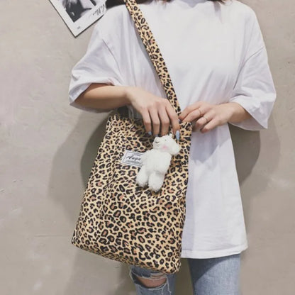 Casual leopard tote - Fresh Fashion-Elly Rose