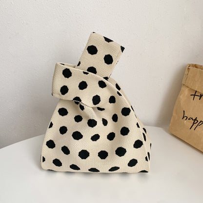 Coralie - Chic striped canvas tote bag-Elly Rose