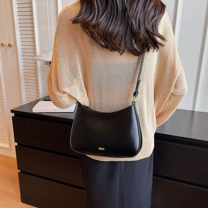 Trendy shoulder bag in vegetable leather-Elly Rose