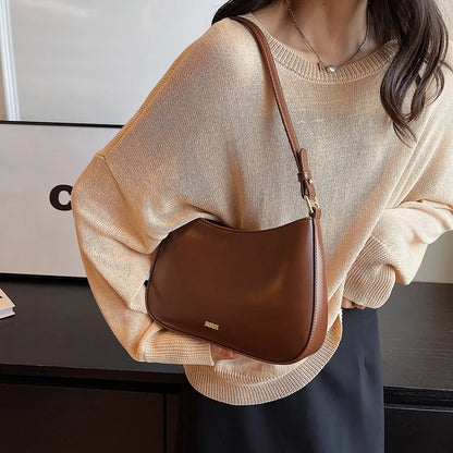 Trendy shoulder bag in vegetable leather-Elly Rose