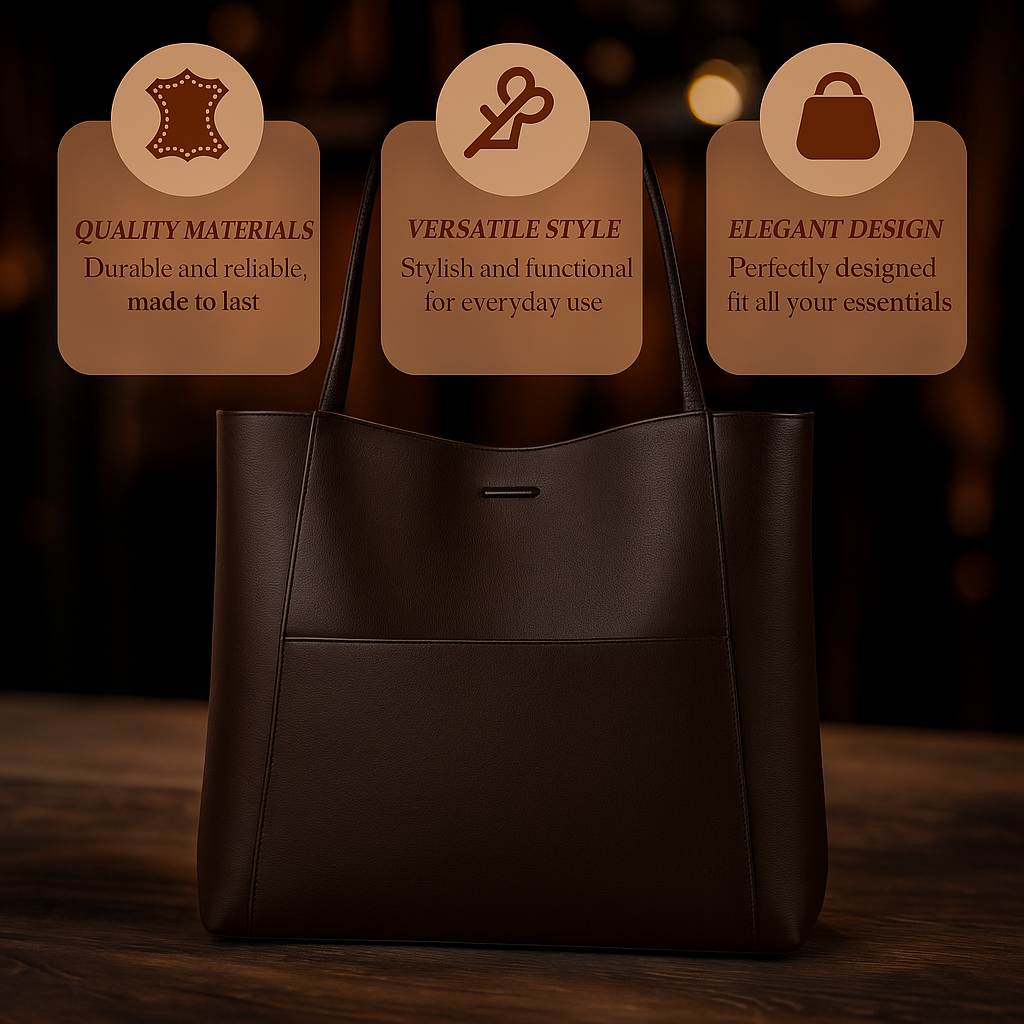 Leone's Elegant Leather Bag