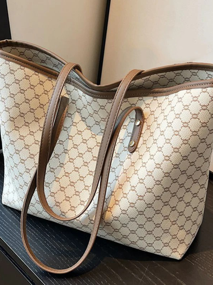 Liselotte Large Ladies' Shoulder Bag | Handbag | Shopper Beige-Elly Rose