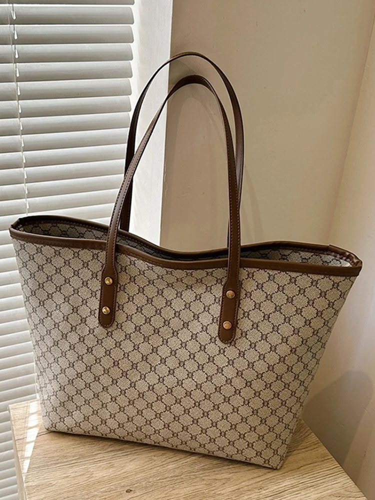 Liselotte Large Ladies' Shoulder Bag | Handbag | Shopper Beige-Elly Rose