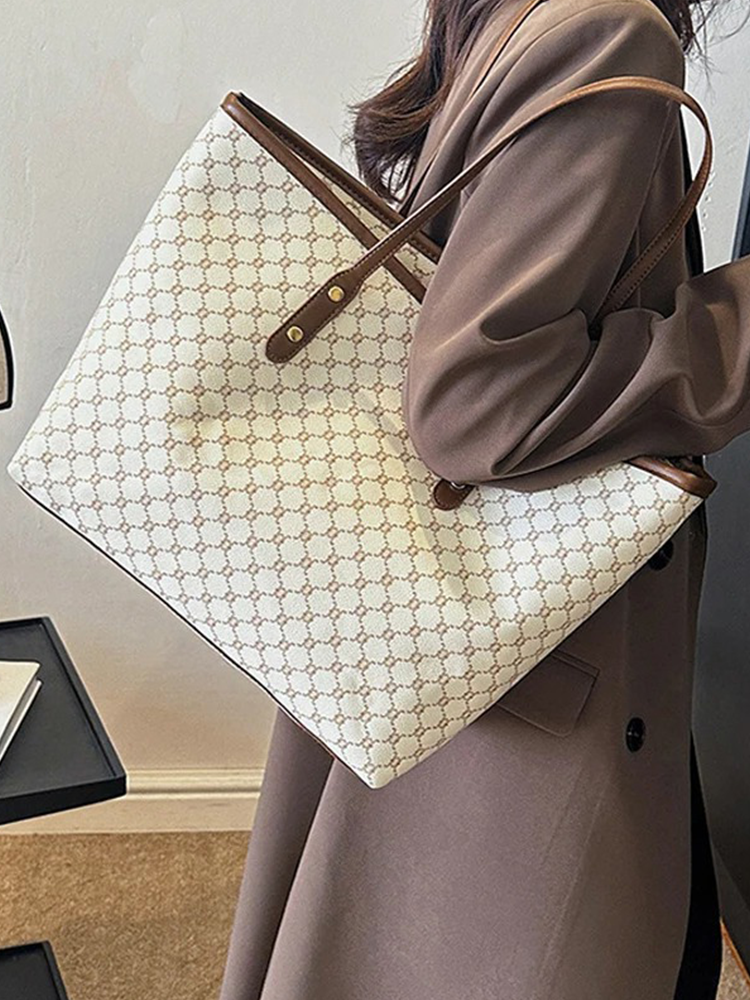 Liselotte Large Ladies' Shoulder Bag | Handbag | Shopper Beige-Elly Rose