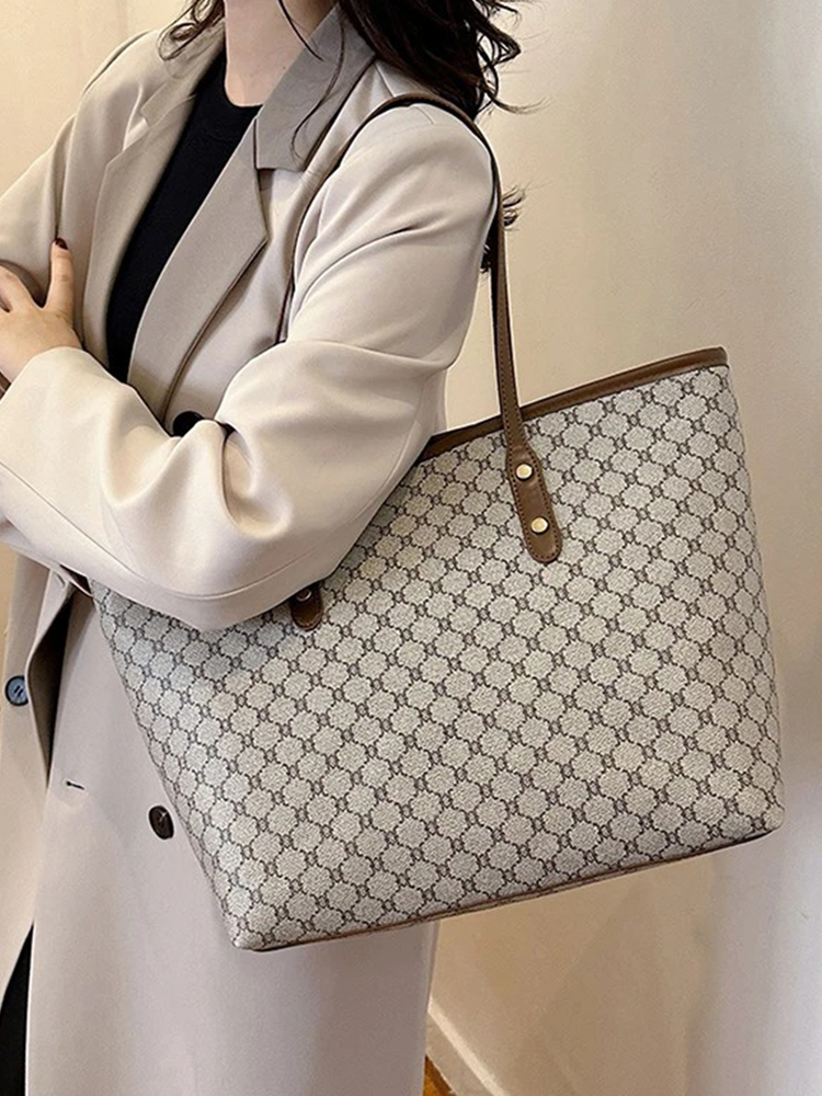 Liselotte Large Ladies' Shoulder Bag | Handbag | Shopper Beige-Elly Rose