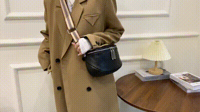 Lucy Leather Saddlebag | Cute and trendy-Elly Rose