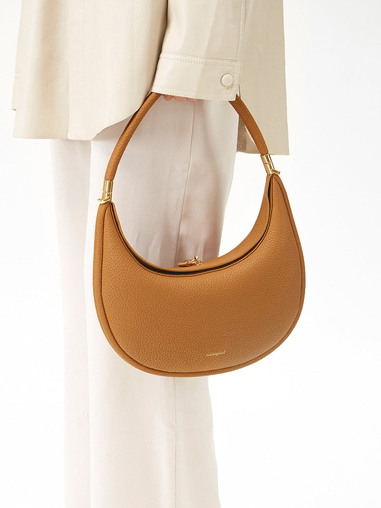 Luna Stylish Leather Handbag | Shoulder Bag | Round Bag Ladies | Crossbody Bag-Elly Rose