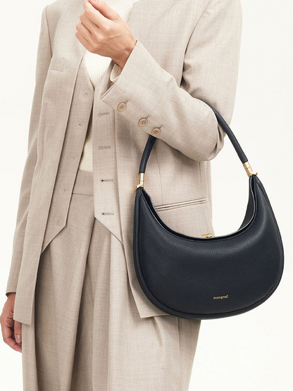 Luna Stylish Leather Handbag | Shoulder Bag | Round Bag Ladies | Crossbody Bag-Elly Rose