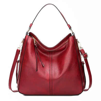 Gaëlle - Large leather bag for women-Elly Rose