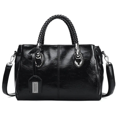 Eline | Large leather bag for ladies-Elly Rose