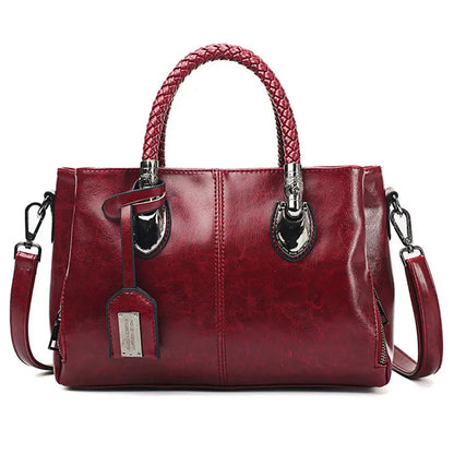 Eline | Large leather bag for ladies-Elly Rose