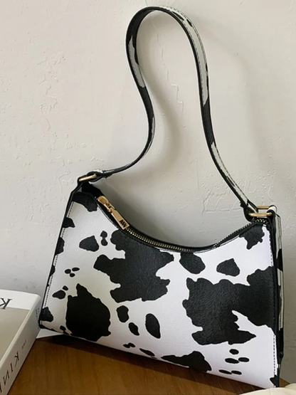 Maaike Cow Print Handbag | Shoulder Bag | Design Bag-Elly Rose