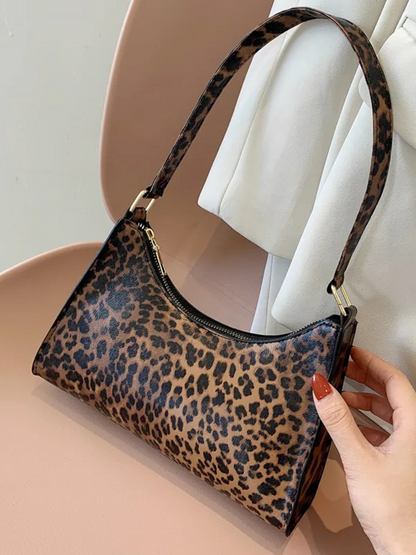 Maaike Leopard Print Handbag | Shoulder Bag | Design Bag-Elly Rose