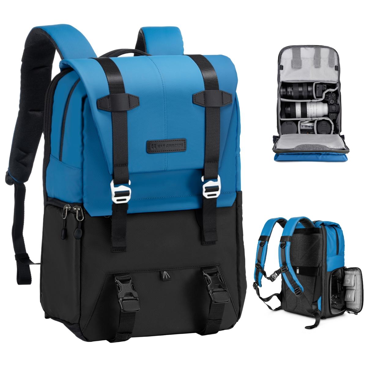Lars | Large camera backpack with rain cover and extra storage space-Elly Rose