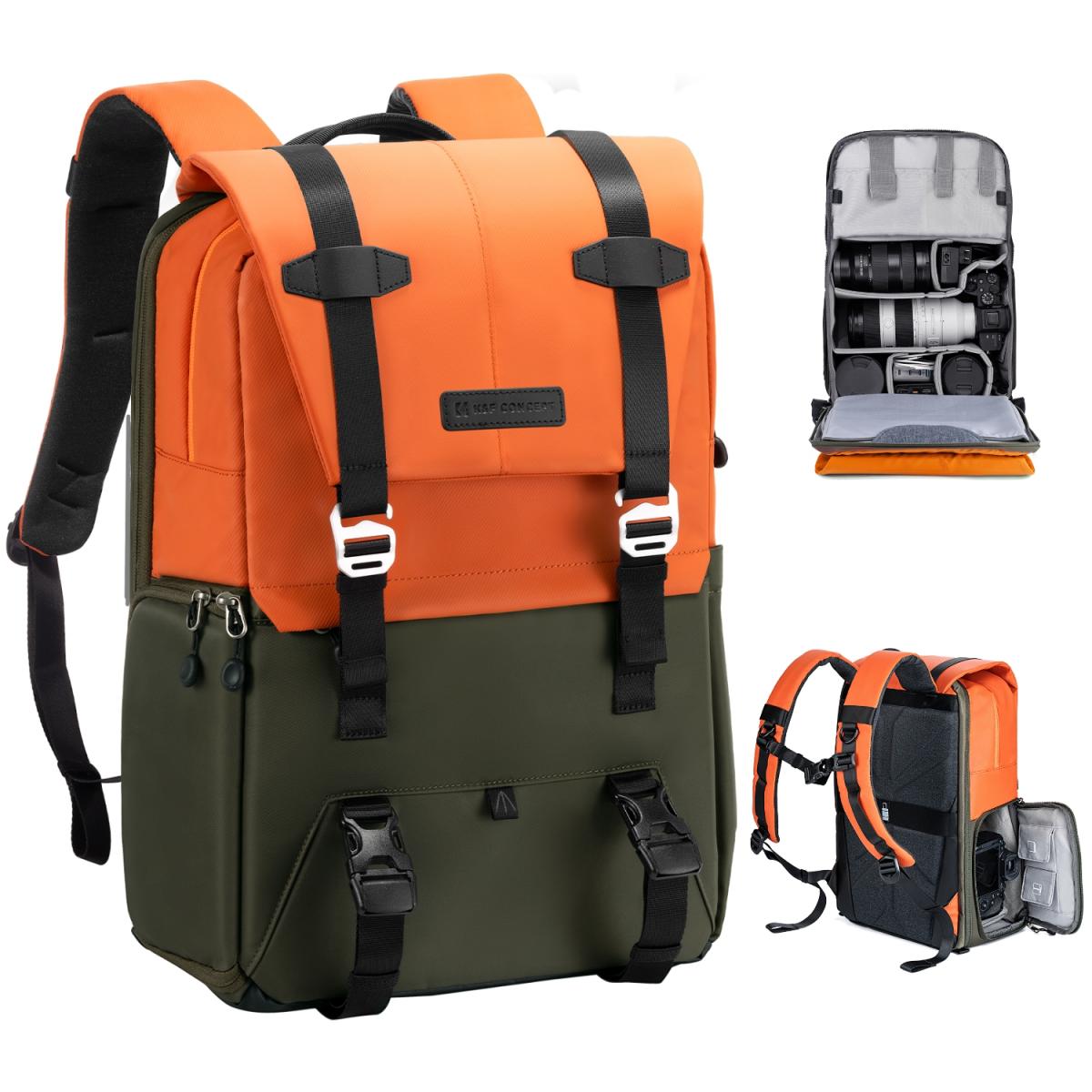Lars | Large camera backpack with rain cover and extra storage space-Elly Rose