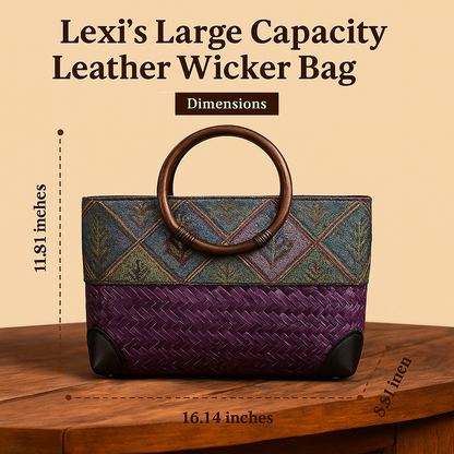 Milou | Woven bamboo bag