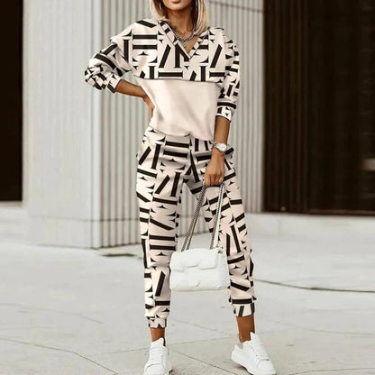 Elisa - Ensemble de Survêtement Stylé 2 Pièces pour Femme