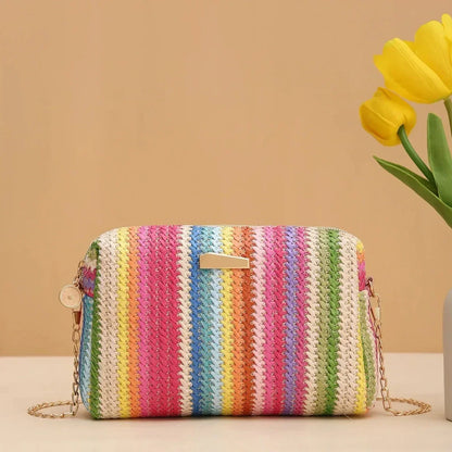 Colorful knitted bag-Elly Rose