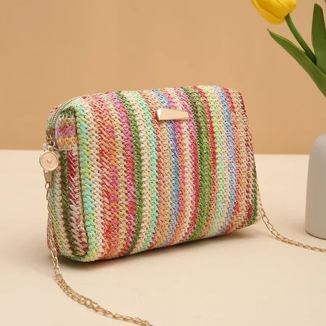Colorful knitted bag-Elly Rose