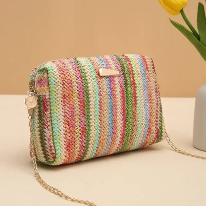 Colorful knitted bag-Elly Rose