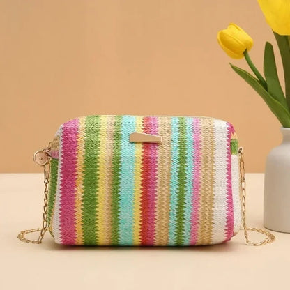 Colorful knitted bag-Elly Rose