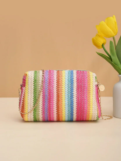 Colorful knitted bag-Elly Rose
