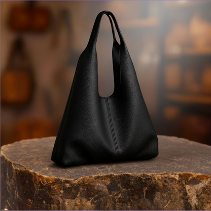 Ninon's Elegant Shoulder Bag With Magnetic Closure