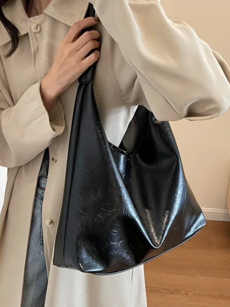 Phaedra Ladies PU Leather Shoulder Bag | Handbag-Elly Rose