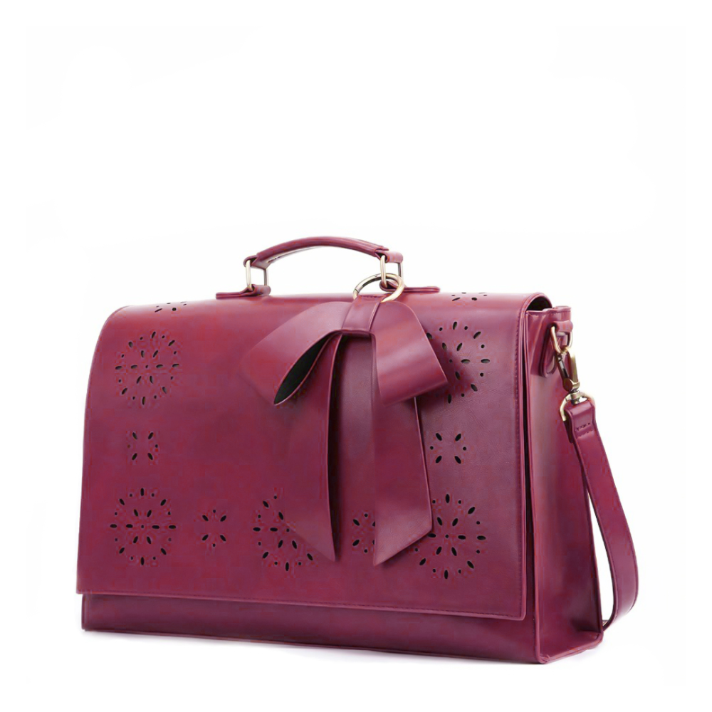 Grace’s Elegant Bow-Tie Satchel-Elly Rose