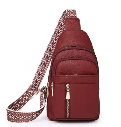 PEAK - Leather shoulder bag for ladies-Elly Rose
