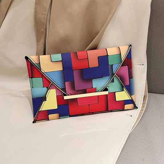 Lumière rainbow pouch-Elly Rose