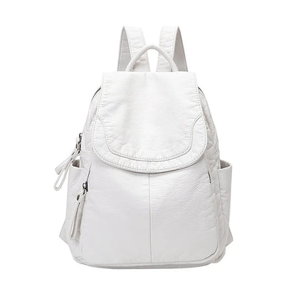 Lily | Washed leather backpack-Elly Rose