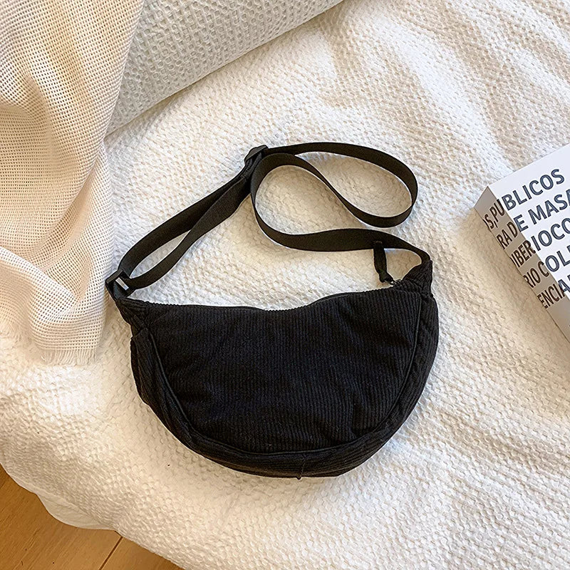 Corduroy shoulder bag - Gracie-Elly Rose