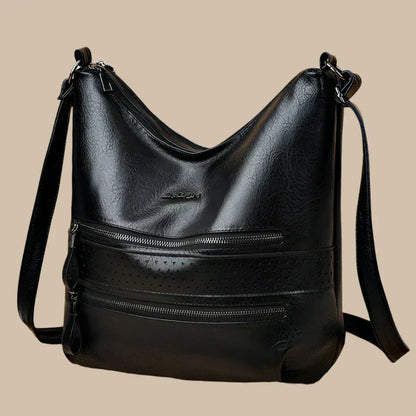 Veda - High-quality shoulder bags in vegan leather-Elly Rose