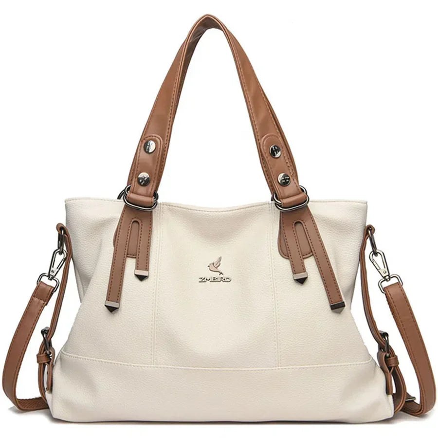 ChicElegance luxury leather shoulder bag-Elly Rose