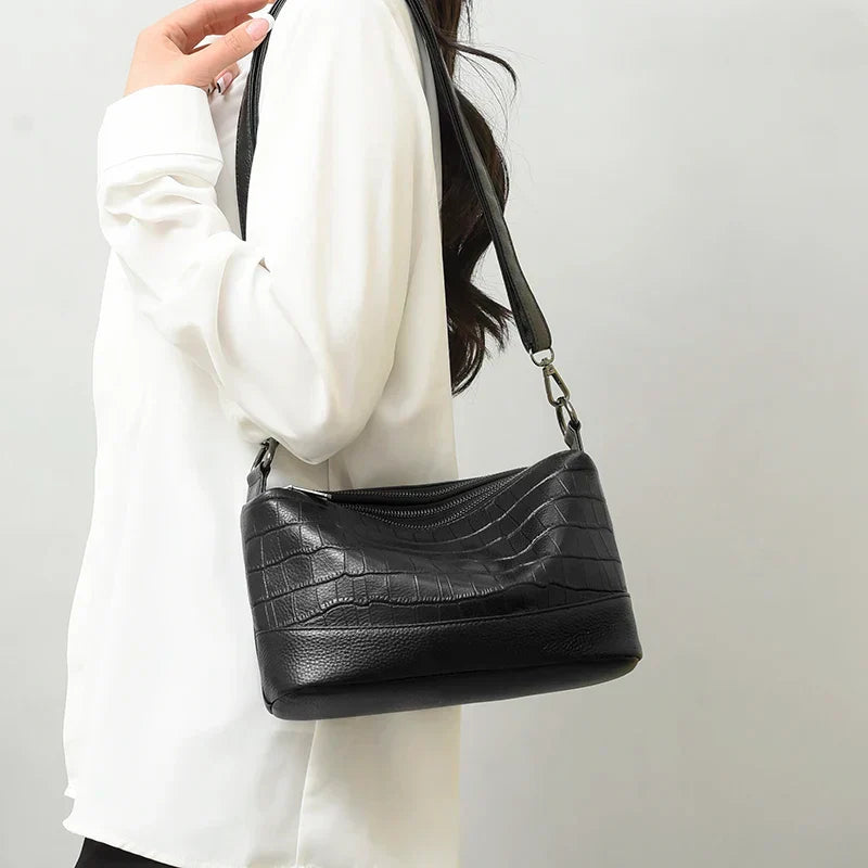 Chic Diva Luxury leather handbag-Elly Rose