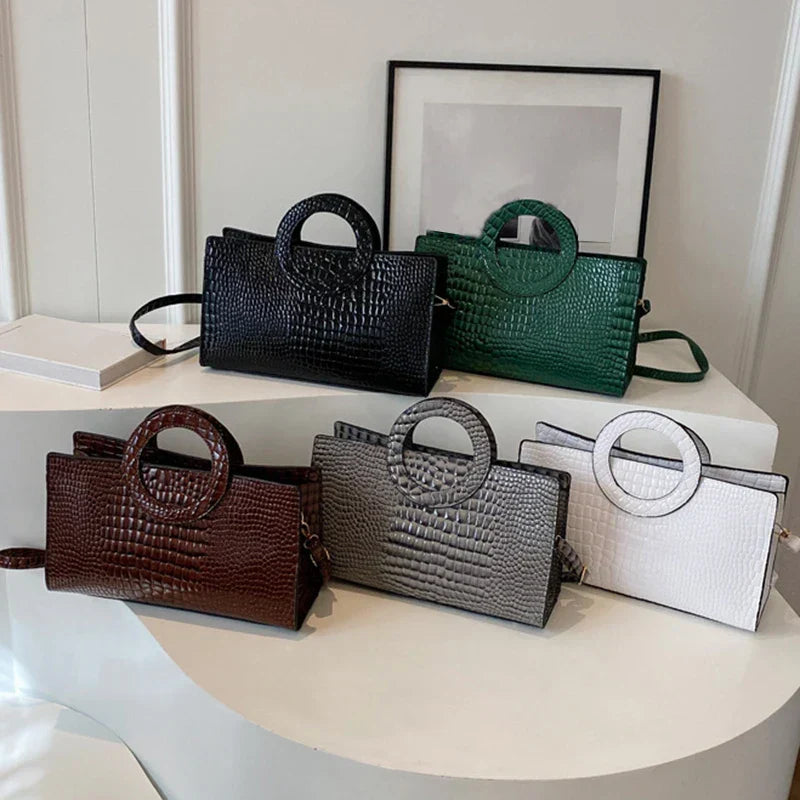 LuxaCroco Luxury crocodile handbag-Elly Rose