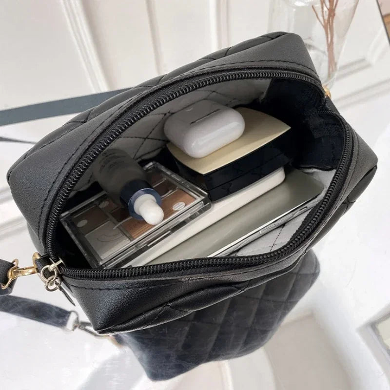 EleganceLuxe Lingge shoulder bag-Elly Rose