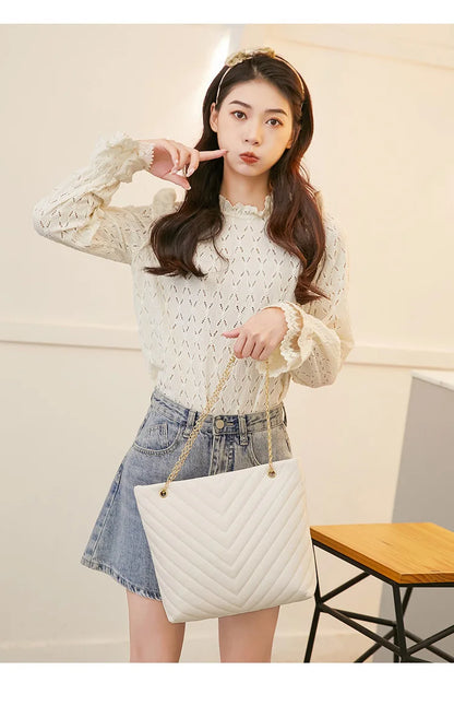 LuxuryStyle Trendy embroidered shoulder bag-Elly Rose