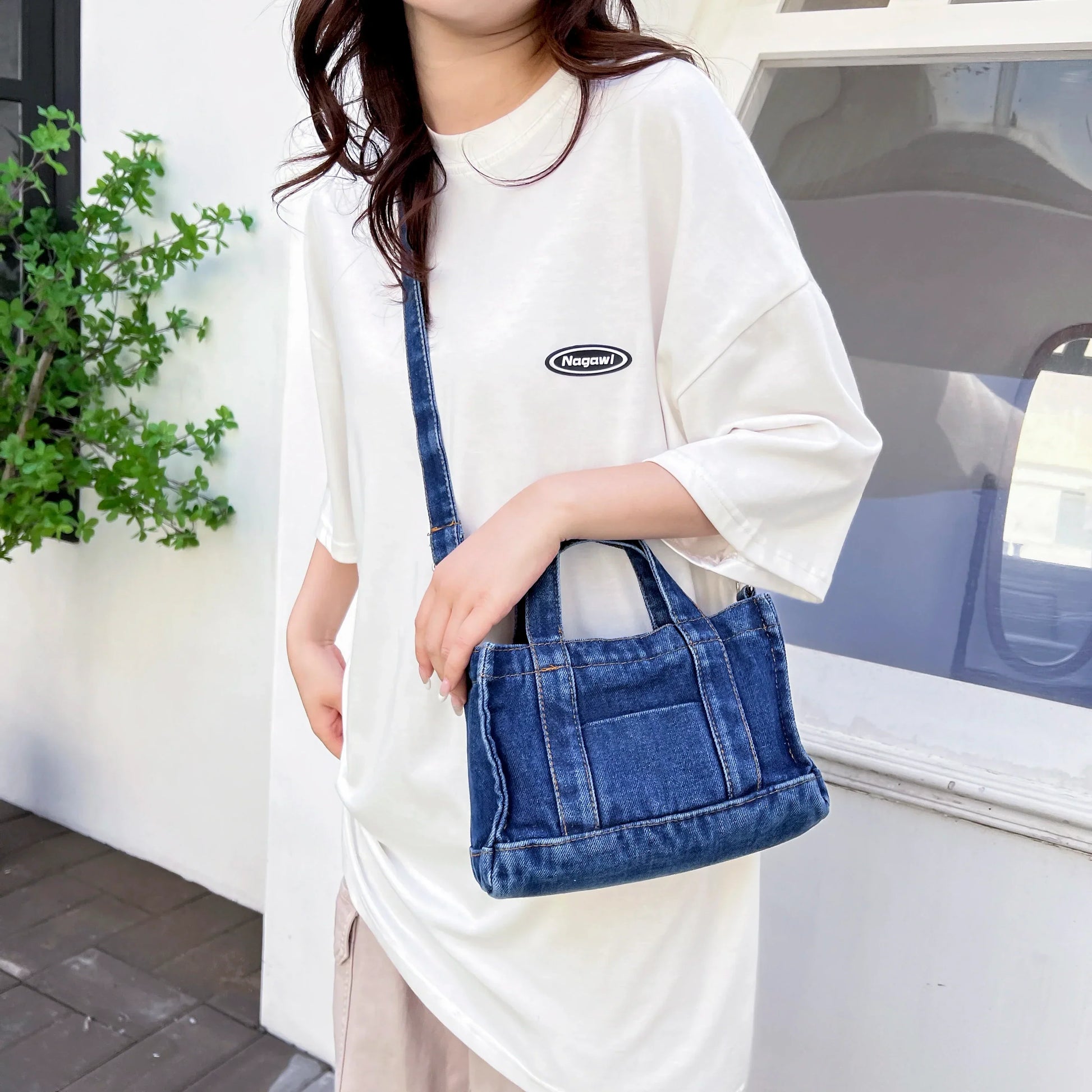 LuxeMode denim bag: Style and functionality-Elly Rose