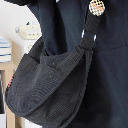 Corduroy shoulder bag - Kaylani-Elly Rose